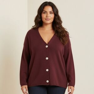 NWT AMember's Mark Women's V-Neck Cardigan